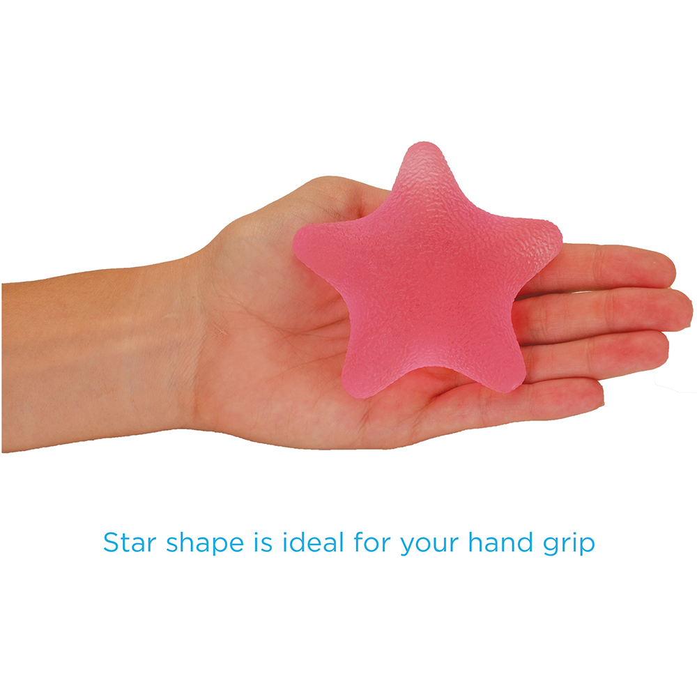 HAND SQUEEZE STAR PINK